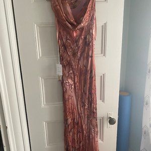Custom made long dress